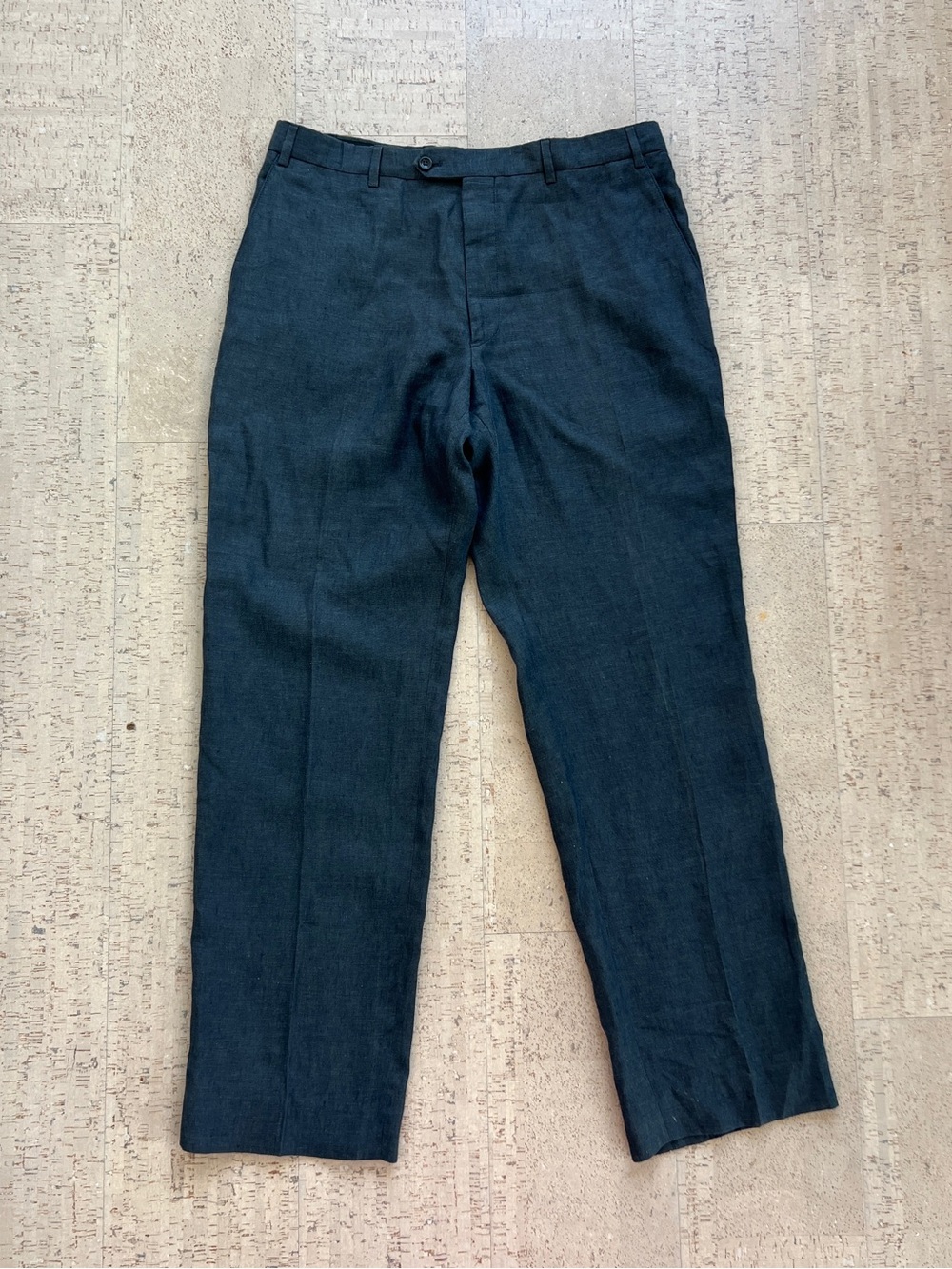 Armani Collezioni Men’s Navy Dress Pants Trousers 36R Made in Italy